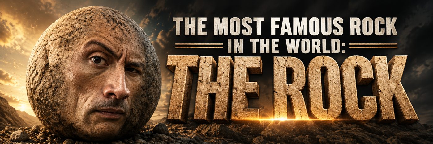 The most famous rock in the world: The Rock